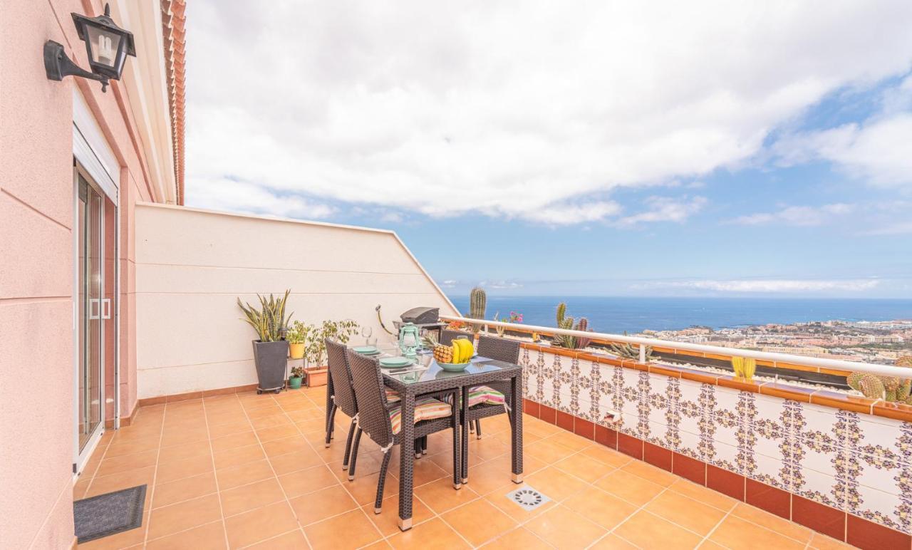 Luxury Penthouse 105M2,Bali Bed,Heated Pool,Sunset Apartment Costa Adeje  Ngoại thất bức ảnh