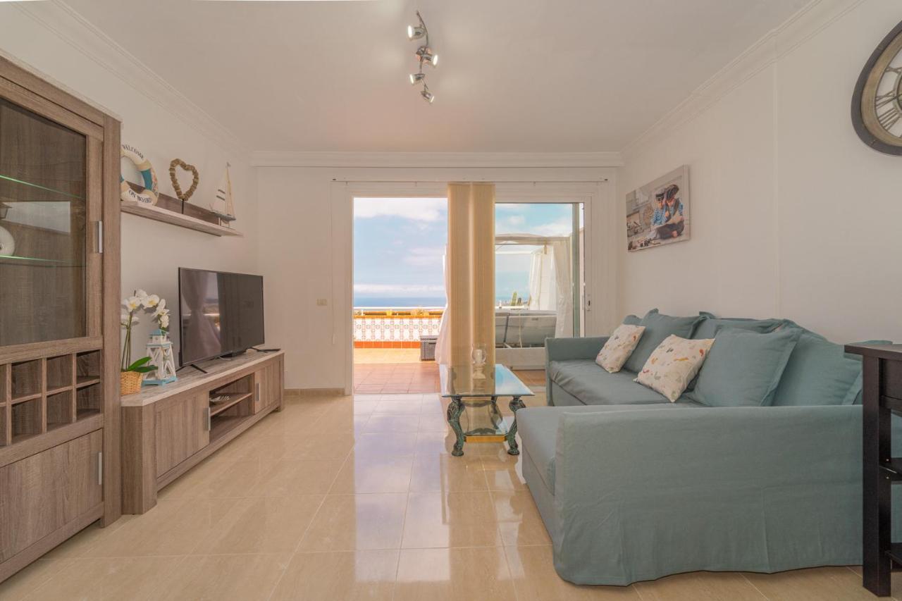 Luxury Penthouse 105M2,Bali Bed,Heated Pool,Sunset Apartment Costa Adeje  Ngoại thất bức ảnh