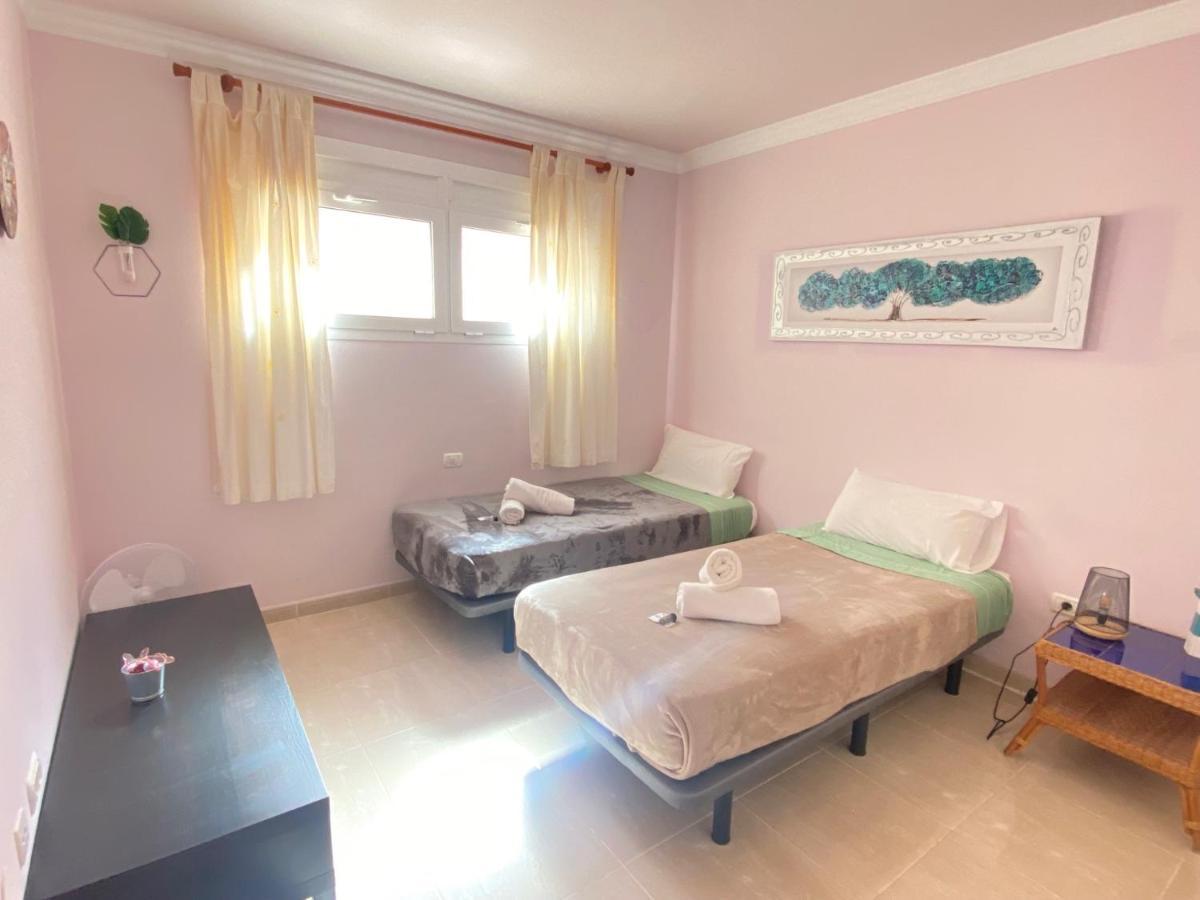 Luxury Penthouse 105M2,Bali Bed,Heated Pool,Sunset Apartment Costa Adeje  Ngoại thất bức ảnh